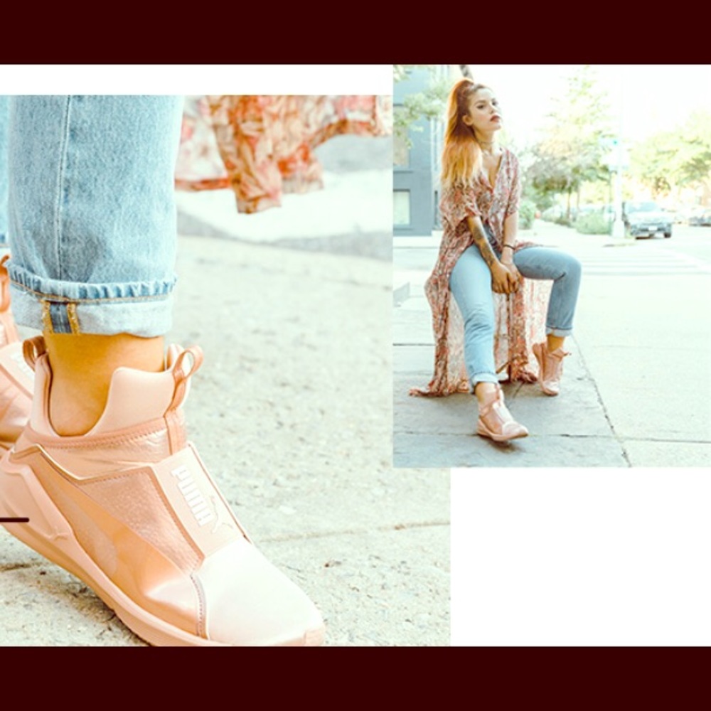 All Pink Pumas.